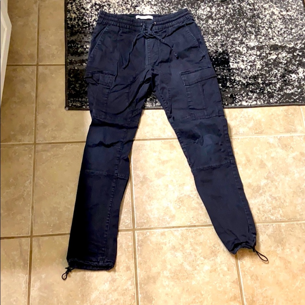 pacsun cargo black